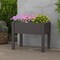 53L Raised Bed Grow Box Self-Watering Planter Box Stand with Water Level Monitor